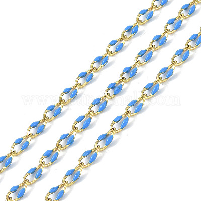 Ионное покрытие (ip) 304 нержавеющая сталь dapped цепи AJEW-Q150-09G-01-1