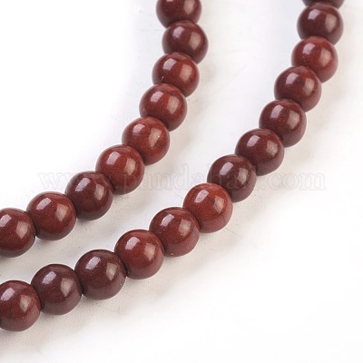 Синтетических нитей бирюзовые бусы TURQ-G106-8mm-02J-1