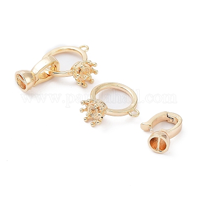 Латунная обшивка стойки с застежками KK-A183-73G-1