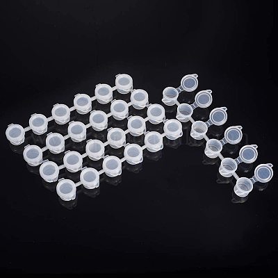 3 мл 6 коробки пластиковые пустые палитры краски TOOL-PH0016-56-1