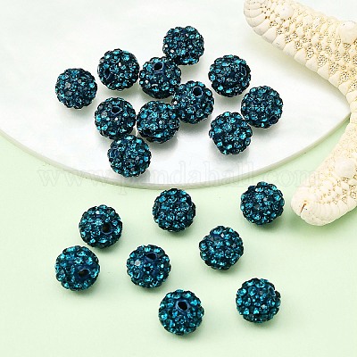 Pave disco бусины RB-H258-8MM-229-1