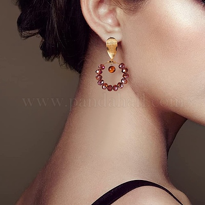 800шт 3 стиля гальванических стеклянных бусин EGLA-SZ0001-26A-1