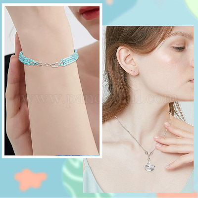 8 шт. 925 двойных пружинных кольца из стерлингового серебра STER-BBC0007-52-1