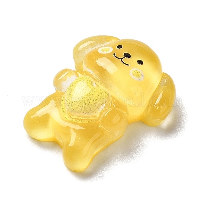 Полупрозрачная смола декодирует кабошоны RESI-M039-04J-1