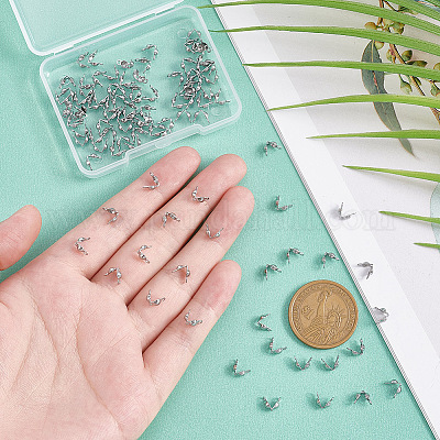 200 шт. 2-х размеров наконечники из нержавеющей стали 304 STAS-UN0049-85-1