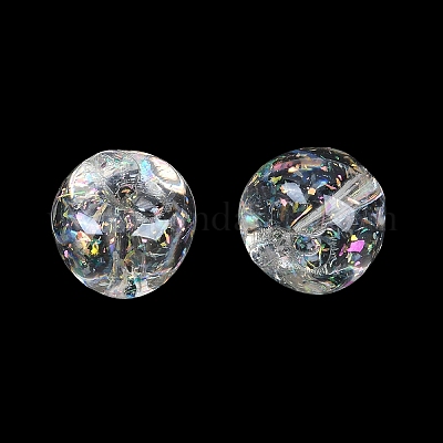 Прозрачные бисеры из смолы&nbsp;RESI-C070-01-1