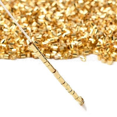 Зажимные бусины из латуни&nbsp;KK-R077-2mm-G-1