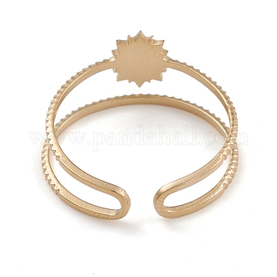 Ионное покрытие (ip) манжетные кольца из нержавеющей стали 304 RJEW-G285-66G-1