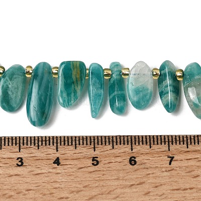 Природных амазонит бисер нитей&nbsp;G-P604-A24-01-1
