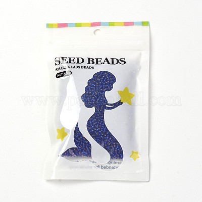 12/0 сорт прозрачный бисер круглый с серебряной окантовкой X-SEED-A022-F12-74-1