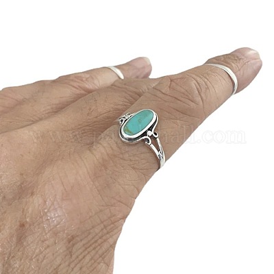 Кольца из сплава и бирюзы для женщин FS-WG36F16-05-1