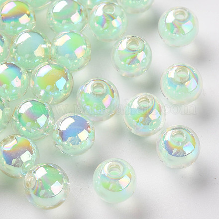 Perles en acrylique transparente TACR-S152-15B-SS2111-1