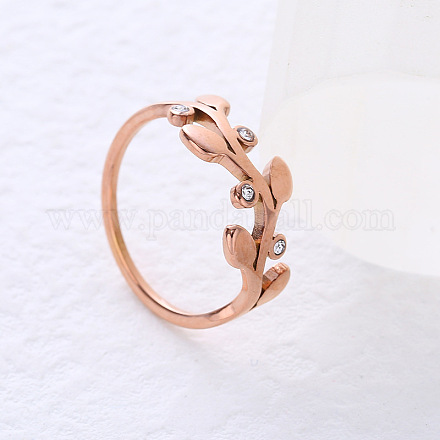 Латунь со стразами перстни для женщин TM6875-5-1