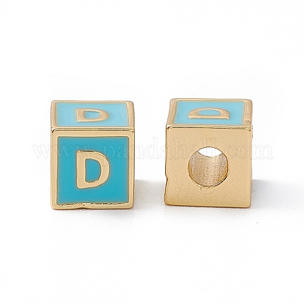 Стойки покрытие латунь эмаль бисер KK-B060-04G-06D-1