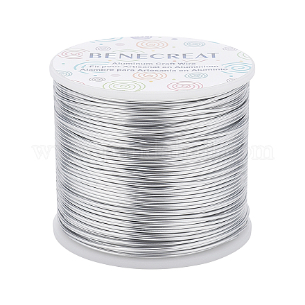 BENECREAT Matte Round Aluminum Wire AW-BC0003-30G-1.2mm-1