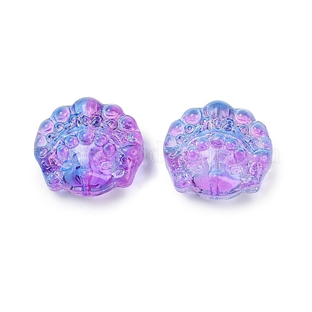 Прозрачные стеклянные бусины DGLA-E004-11F-1