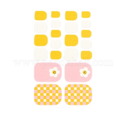 Блестящая пудра для ногтей на ногтях с полным покрытием наклейки&nbsp;LS-MRMJ-R112-ZXJ-089-1