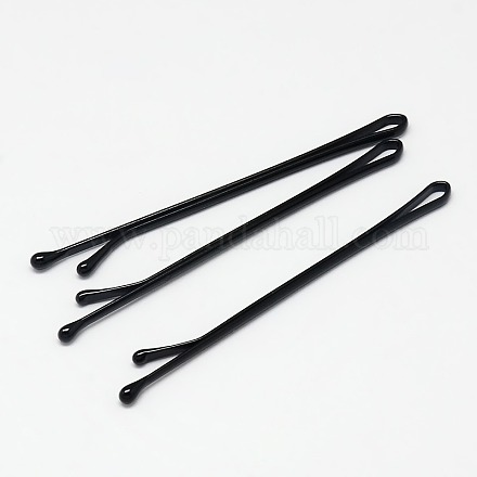 Cottura nero capelli ferro verniciato bobby pins semplice tornante PHAR-O002-01D-01S-1