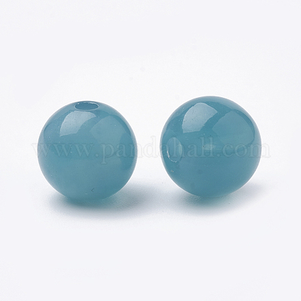 Perlas de acrílico de piedras preciosas de imitación JACR-S047-006B-8mm-1