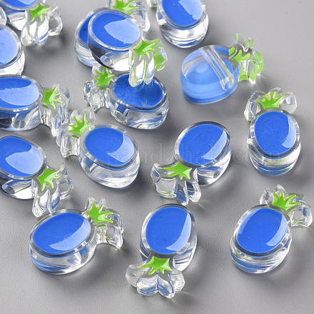 Perles acryliques émail transparent TACR-S155-002K-1