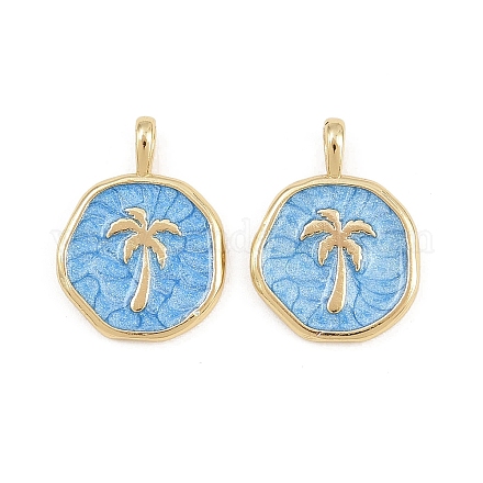 Латунь эмаль подвески KK-B157-15G-01-1