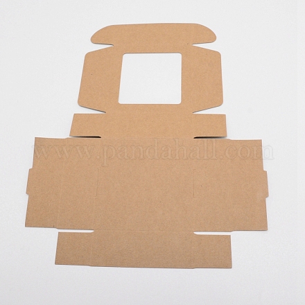 Бумажные коробки конфет CON-WH0074-52C-1