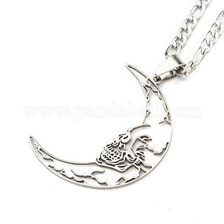 Не тускнеющие подвески из нержавеющей стали 304 NJEW-L118-03P-1