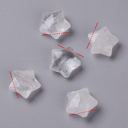 Encantos naturales de cristal de cuarzo G-H241-04K-1