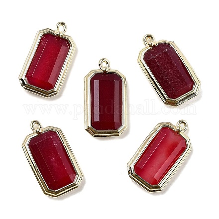 Природных окрашенных нефрита подвески G-U019-04G-08-1