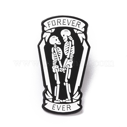 Forever Ever Word Enamel Pin JEWB-H006-39EB-1