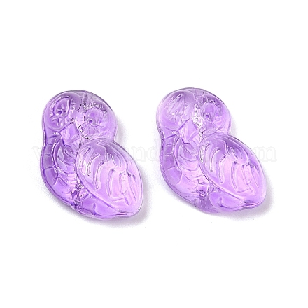 Прозрачные стеклянные бусины DGLA-E004-06D-1