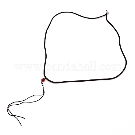 Boucles de cordon de pendentif en nylon NWIR-WH0012-02B-1