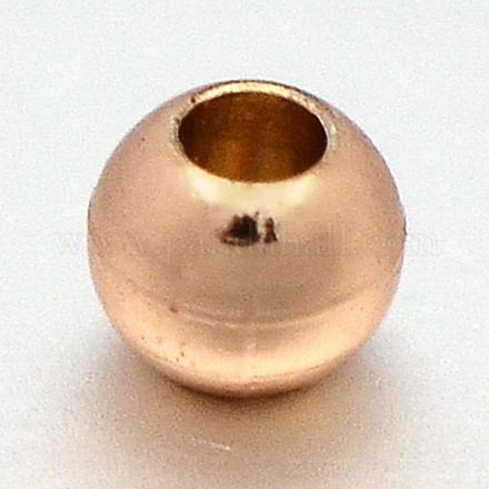 Perles séparateurs en laiton KK-J221-06RG-1