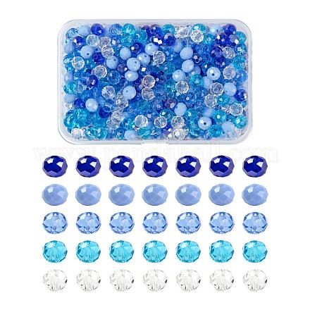 500 pièces 5 couleurs galvanoplastie perles de verre EGLA-LS0001-01A-1
