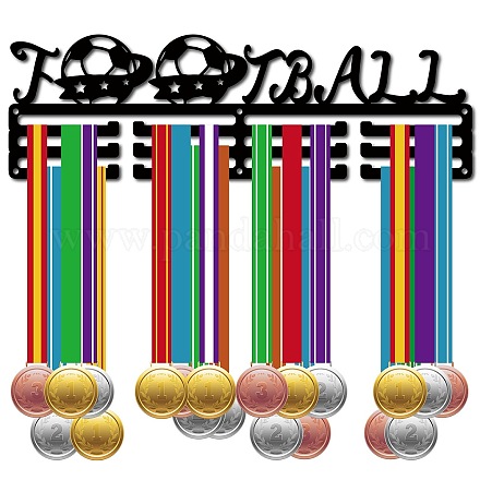 Support de mur d'affichage de support de cintre de médaille de fer de mode ODIS-WH0037-169-1