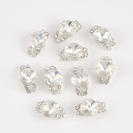 Cabochons Diamante de imitación de la aleación X-MRMJ-T014-08A-1