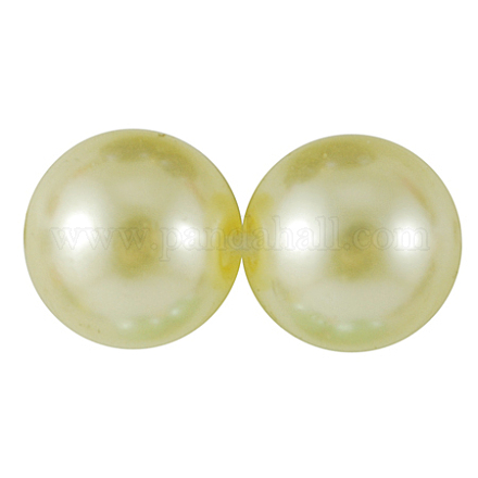 Perlas de acrílico de perlas imitadas X-PACR-24D-37-1