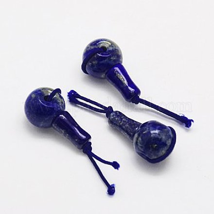 Natural Lapis Lazuli Beads G-G430-09-14x24mm-1