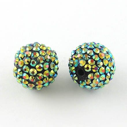 AB-Color Resin Rhinestone Beads RESI-S315-18x20-04-1