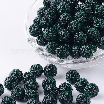 Abalorios de Diamante de imitación de arcilla polímero RB-C1438-10mm-A08-1