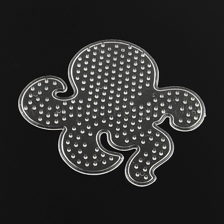 Tableros pulpo abc plásticos utilizados para los hama beads de 5x5 mm de diy X-DIY-Q009-39-1