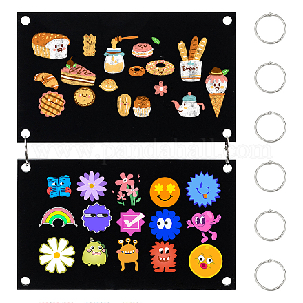 2шт акриловый держатель для наклеек ODIS-BC0001-18B-1