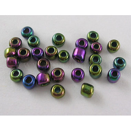 Ornaland 8/0 perles de rocaille en verre SEED-OL0002-30-3mm-02-1
