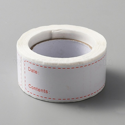 Прямоугольная дата пустые наклейки DIY-WH0349-22A-1