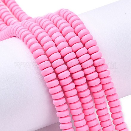 Handmade Polymer Clay Beads Strands CLAY-N008-008C-1
