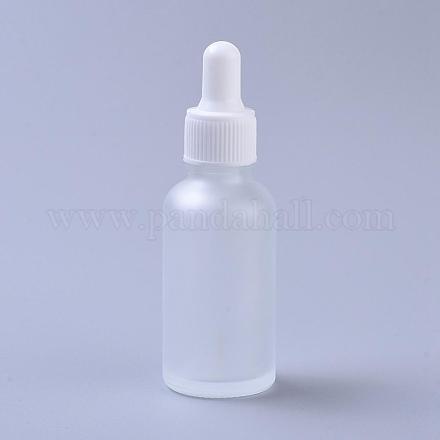 Botellas de vidrio en forma de lágrima de 30 ml MRMJ-WH0059-40A-1