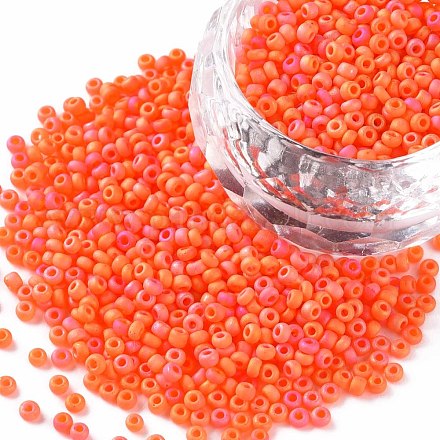 12/0 Grade A Round Glass Seed Beads SEED-Q010-M536-1
