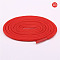 Polyester Cord Shoelace, Red, 4mm, 1m/strand
