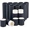DIY Empty Paper Lipstick Bottle, Lip Gloss Tube, Lip Balm Tube, with Cap, Black, 2.2x6.5cm, Capacity: 8ml(0.27fl. oz)