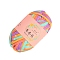 Super Soft Polyester Yarn, For Hand Knitting Thick Thread, Colorful, 23mm